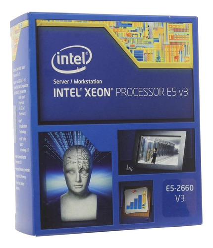 Intel Xeon E5-2660V3 Server Processor - 10 cores And 20 cores - Hasta 3.3 GHz